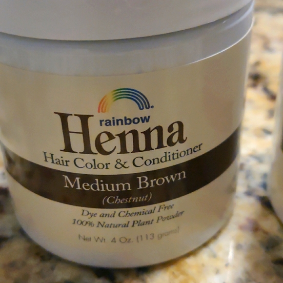 Rainbow | Hair | Henna Hair Dye Medium Brown | Poshmark